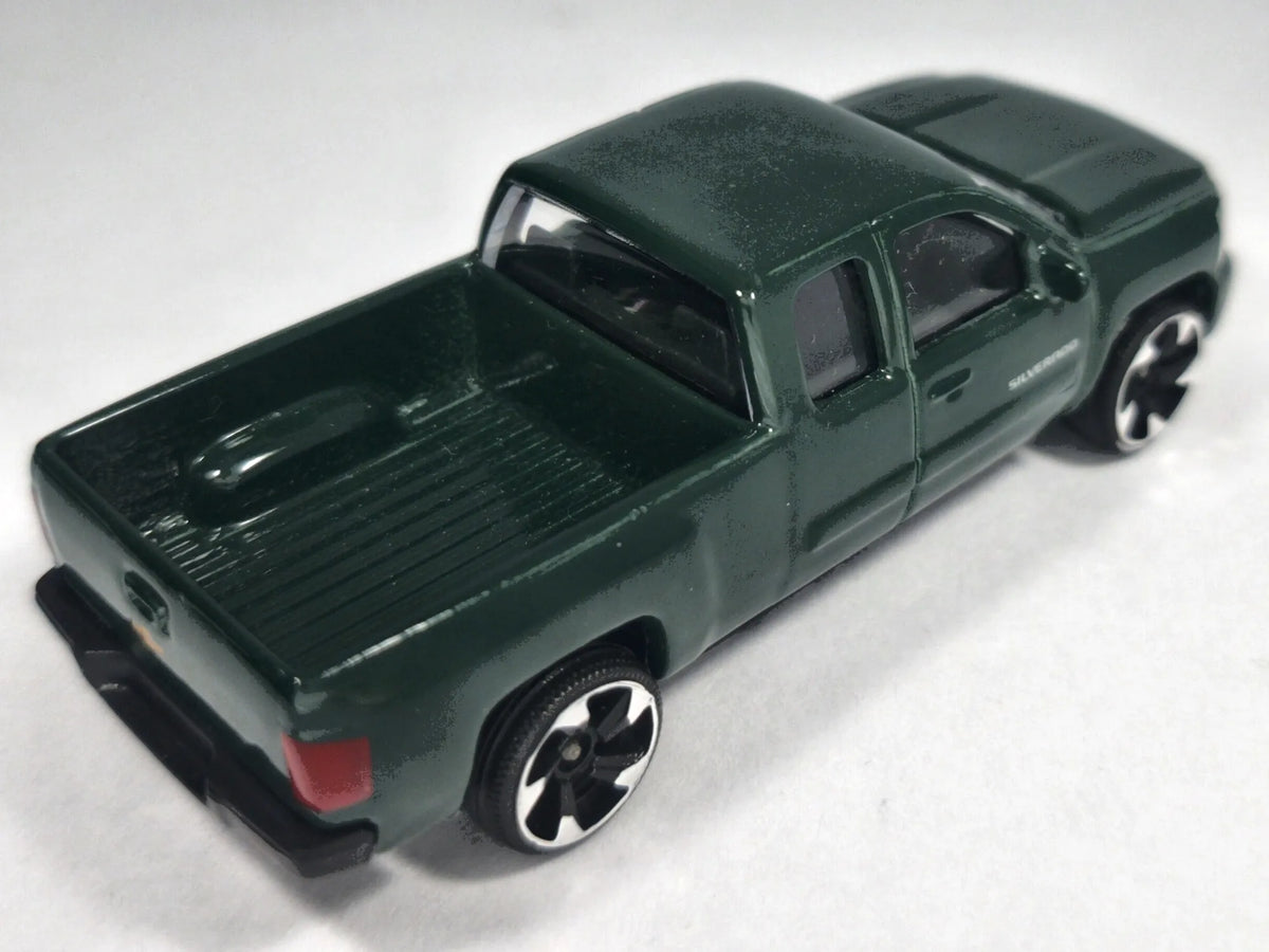 CHEVROLET SILVERADO, Majorette, Die cast REF:217E, Zielony, 1:71, Resoraki – zdjęcie 3