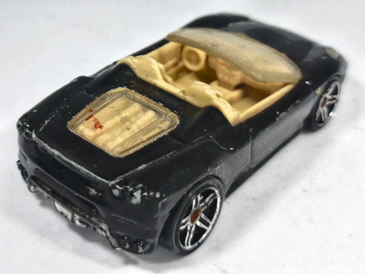 Ferrari F430 Spider Hot Wheels 1:64 Luzak Czarny – zdjęcie 3