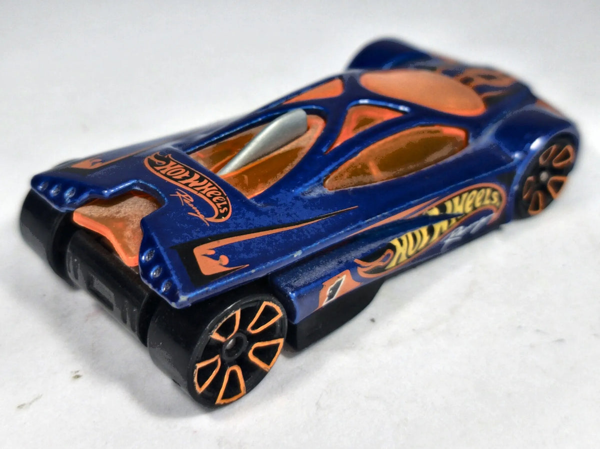 Sling Shot Hot Wheels 2001 Niebieski 1:64 – zdjęcie 3