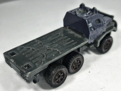 Ciężarówka Armored Action Transporter Wojsko Matchbox 2017 Granatowy 1:64 – zdjęcie 3