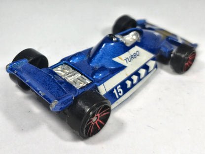 Bolid F1 Maisto 1:64 Bolid F1 TURBO Luzak Niebieski – zdjęcie 3