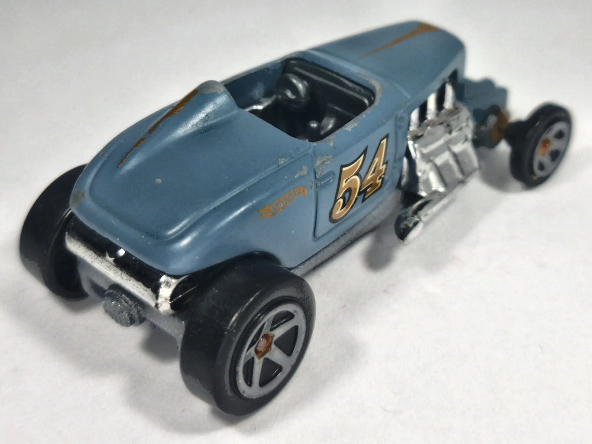 MAX STEEL, Hot Wheels 2021, Die cast #54, Niebieski, 1:64, Resoraki – zdjęcie 3