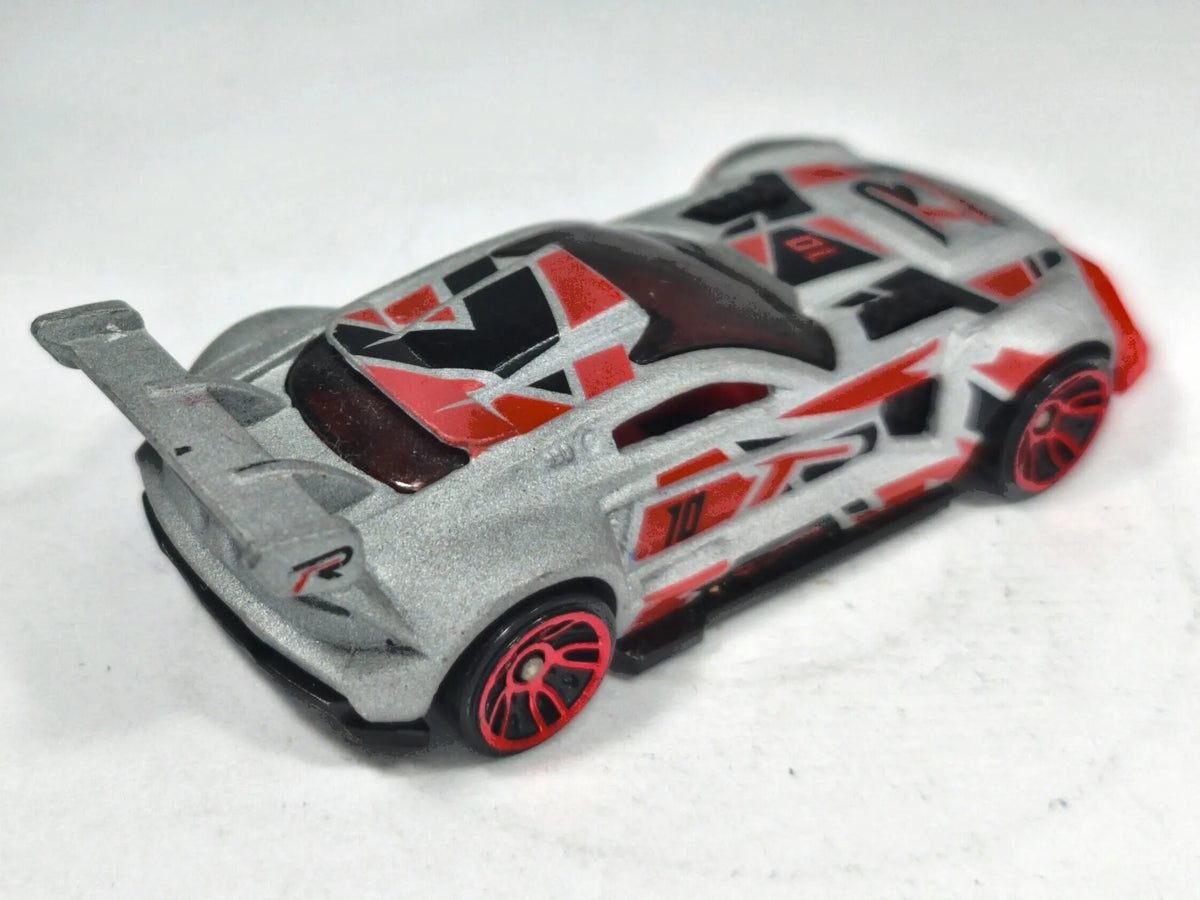 Track Ripper Hot Wheels 2017 HW Speed Graphics 1:64 10 Luzak Srebrny – zdjęcie 3