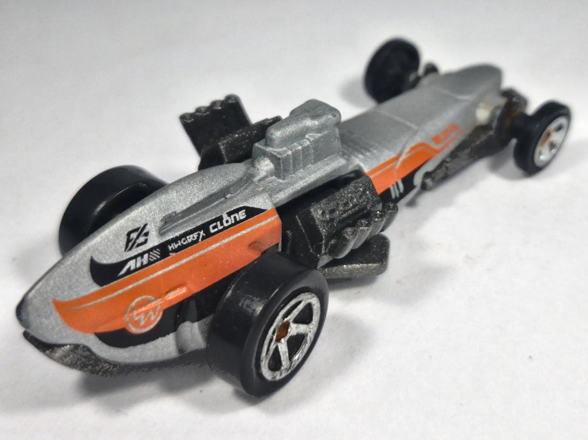 ROCKIN' RAILER, Hot Wheels 2022, Die cast HKG53, Srebrny, 1:64, Resoraki – zdjęcie 3