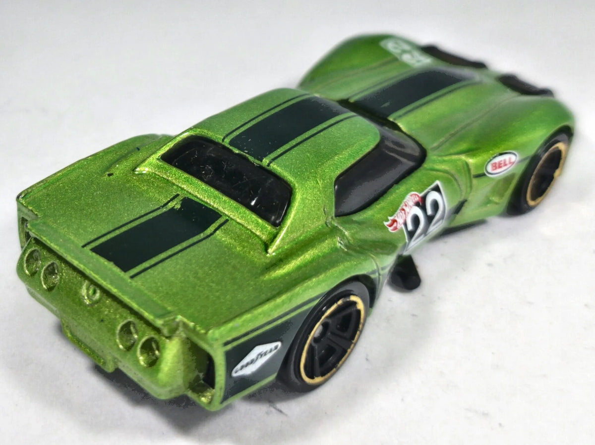 Greenwood Corvette Hot Wheels 2012 HW Racing 1:64 BELL Luzak – zdjęcie 3