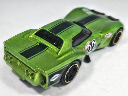 Greenwood Corvette Hot Wheels 2012 HW Racing 1:64 BELL Luzak – zdjęcie 3