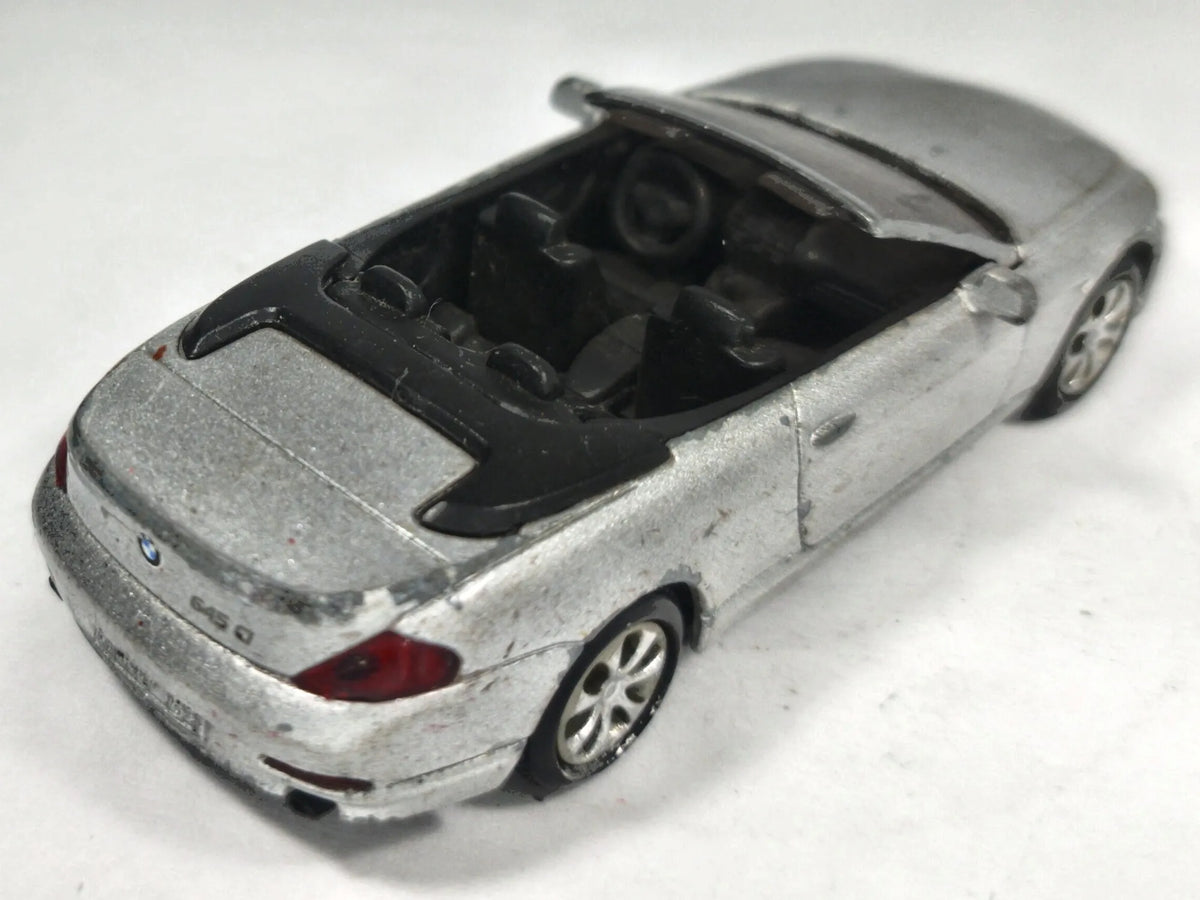BMW 645I Cabrio SIKU 1:54 Luzak Srebrny – zdjęcie 3