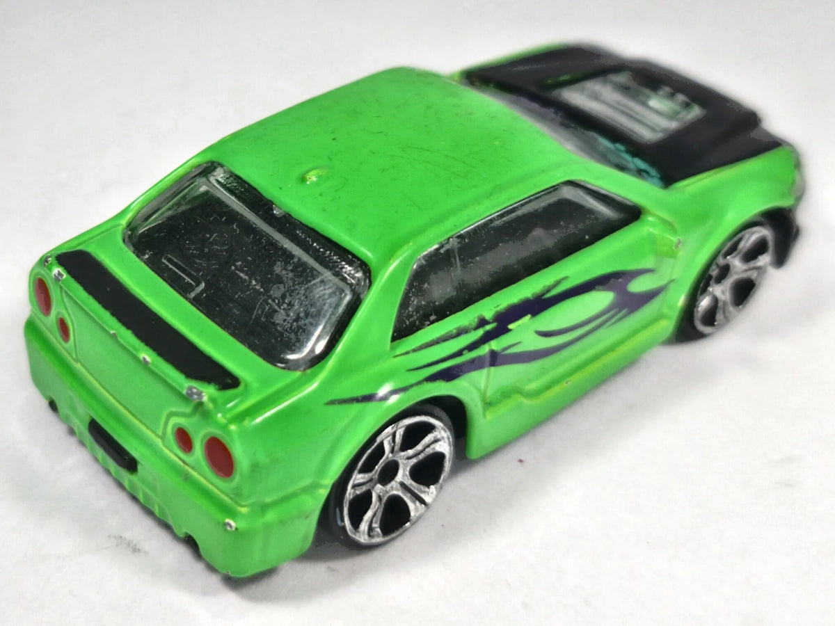 Turbo Racing C64 Jak Nissan GT-R Teamsterz Zielony 1:64 – zdjęcie 3