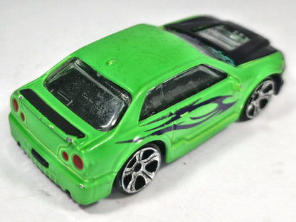 Turbo Racing C64 Jak Nissan GT-R Teamsterz Zielony 1:64 – zdjęcie 3