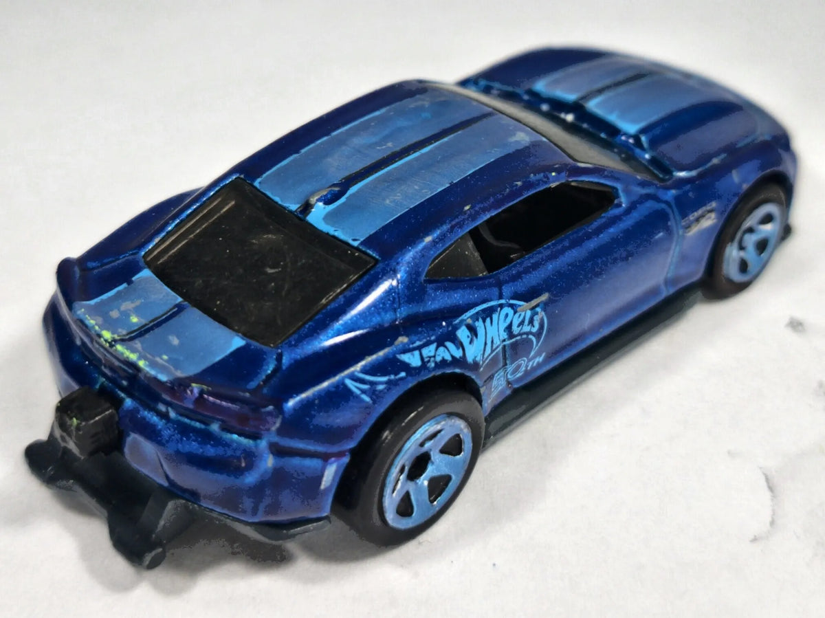 2018 COPO CAMARO CUSTOM MODEL Hot Wheels 2018 Niebieski 1:64 – zdjęcie 3