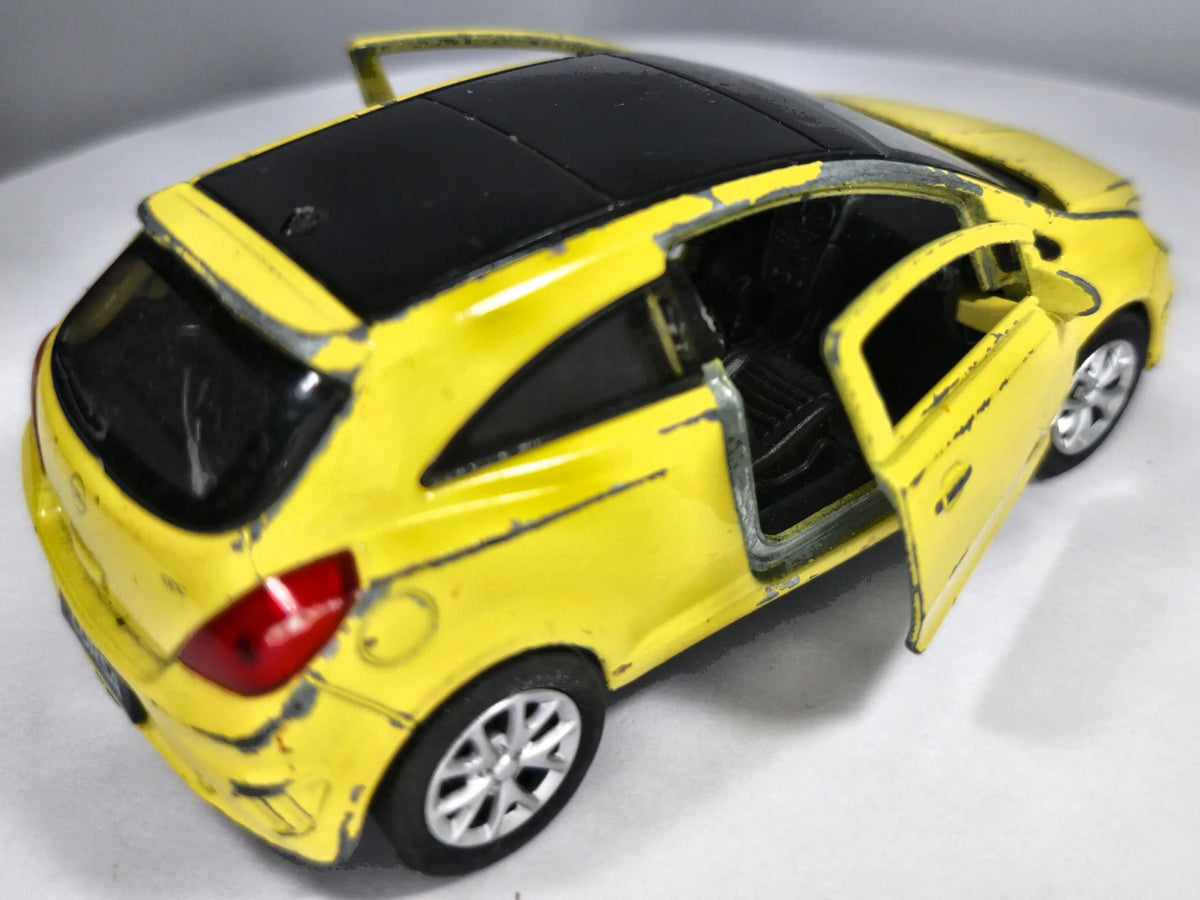 OPEL CORSA OPC Welly Żółty 1:32 – zdjęcie 3