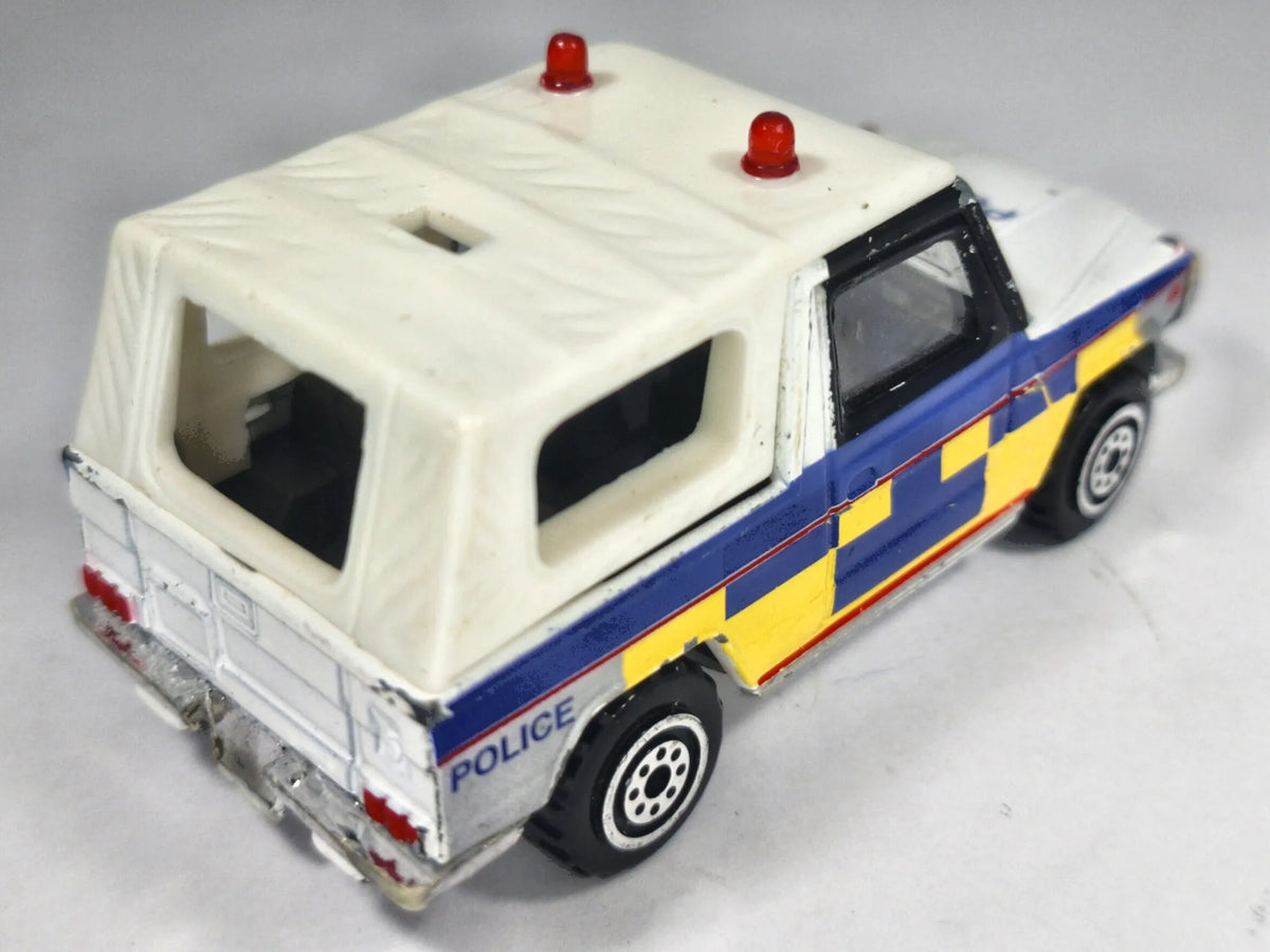 MERCEDES-BENZ G-WAGON POLICE, Realtoy, Die cast, Biały, 1:67, Resoraki – zdjęcie 3