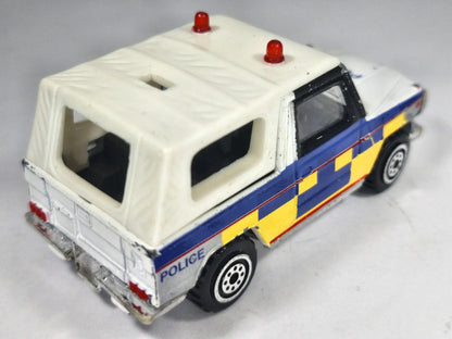 MERCEDES-BENZ G-WAGON POLICE, Realtoy, Die cast, Biały, 1:67, Resoraki – zdjęcie 3