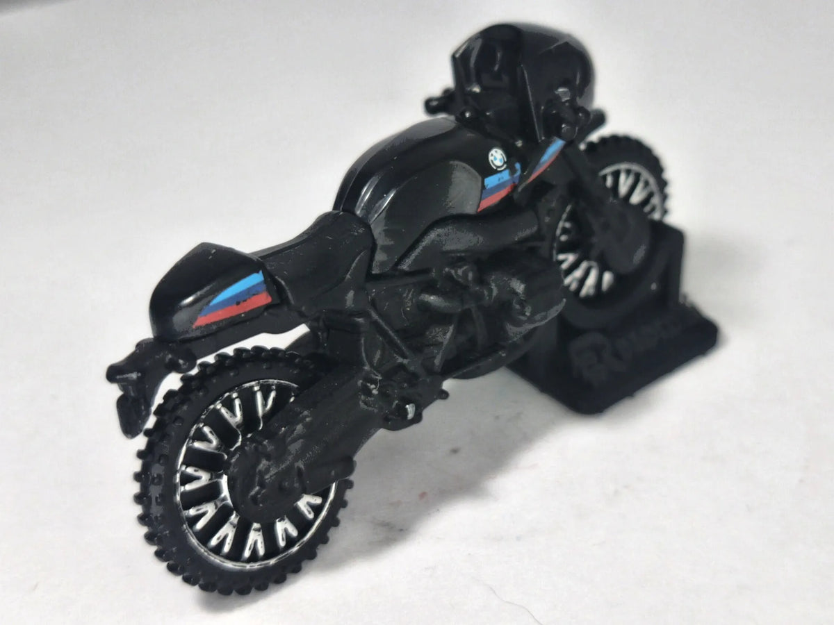 Motocykl BMW R nineT Racer Hot Wheels 1:30 Czarny – zdjęcie 3