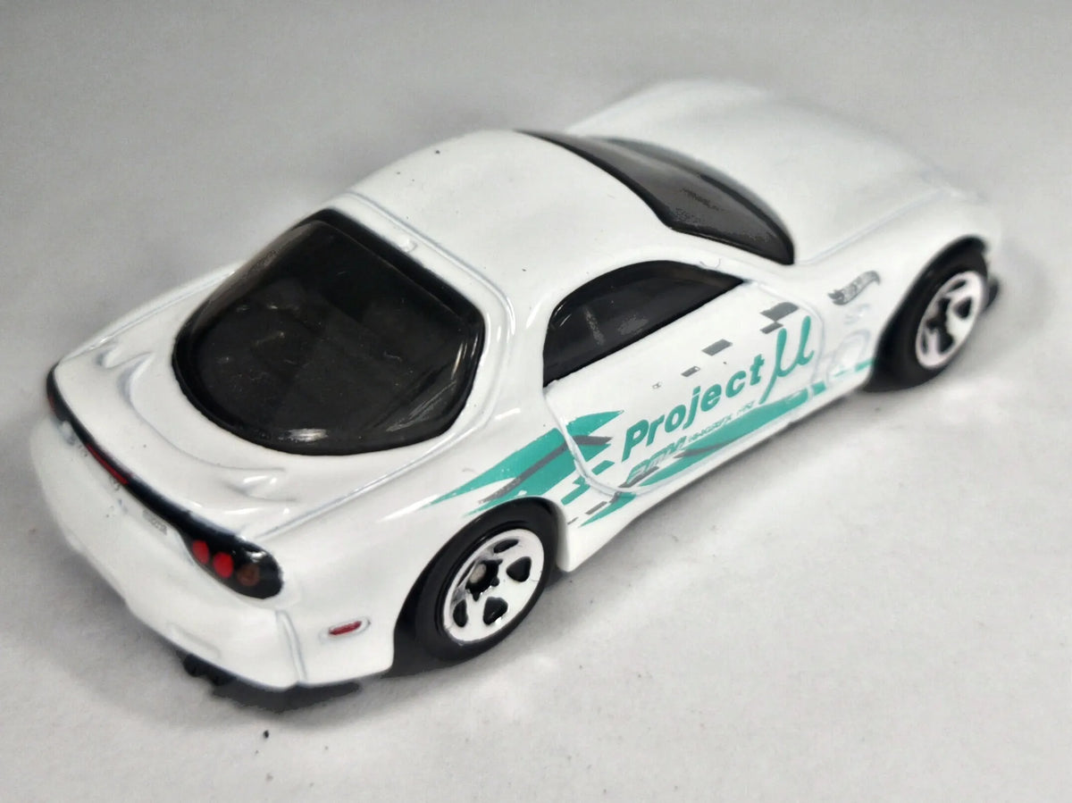 '95 MAZDA RX-7 Hot Wheels 2017 Biały 1:64 – zdjęcie 3