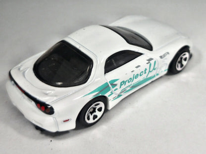 '95 MAZDA RX-7 Hot Wheels 2017 Biały 1:64 – zdjęcie 3