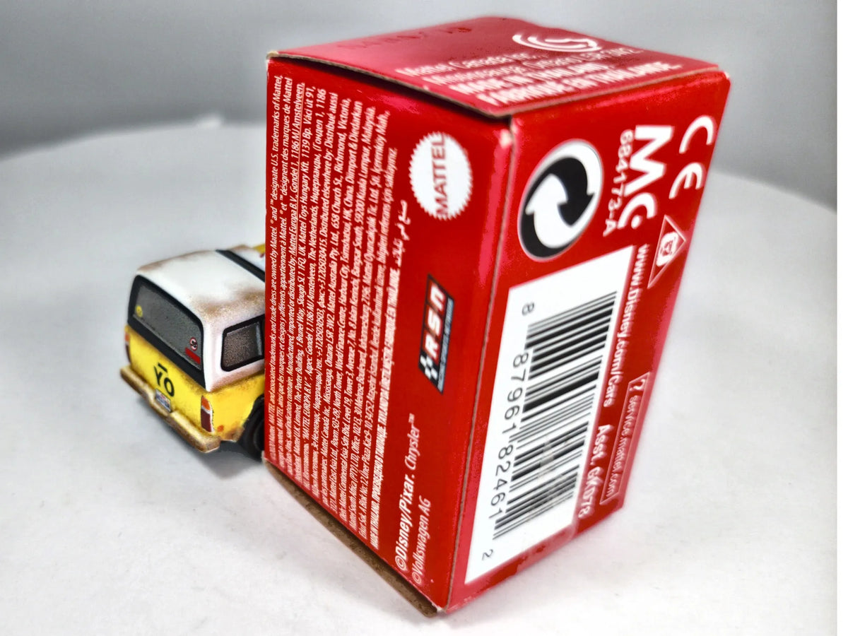 TODD (TADEK) Cars Disney Żółty 1:72 – zdjęcie 3
