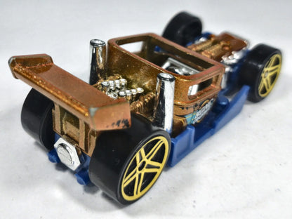 Bone Speeder Hot Wheels 2015 HW Speed Graphics 1:64 Luzak Niebieski – zdjęcie 3
