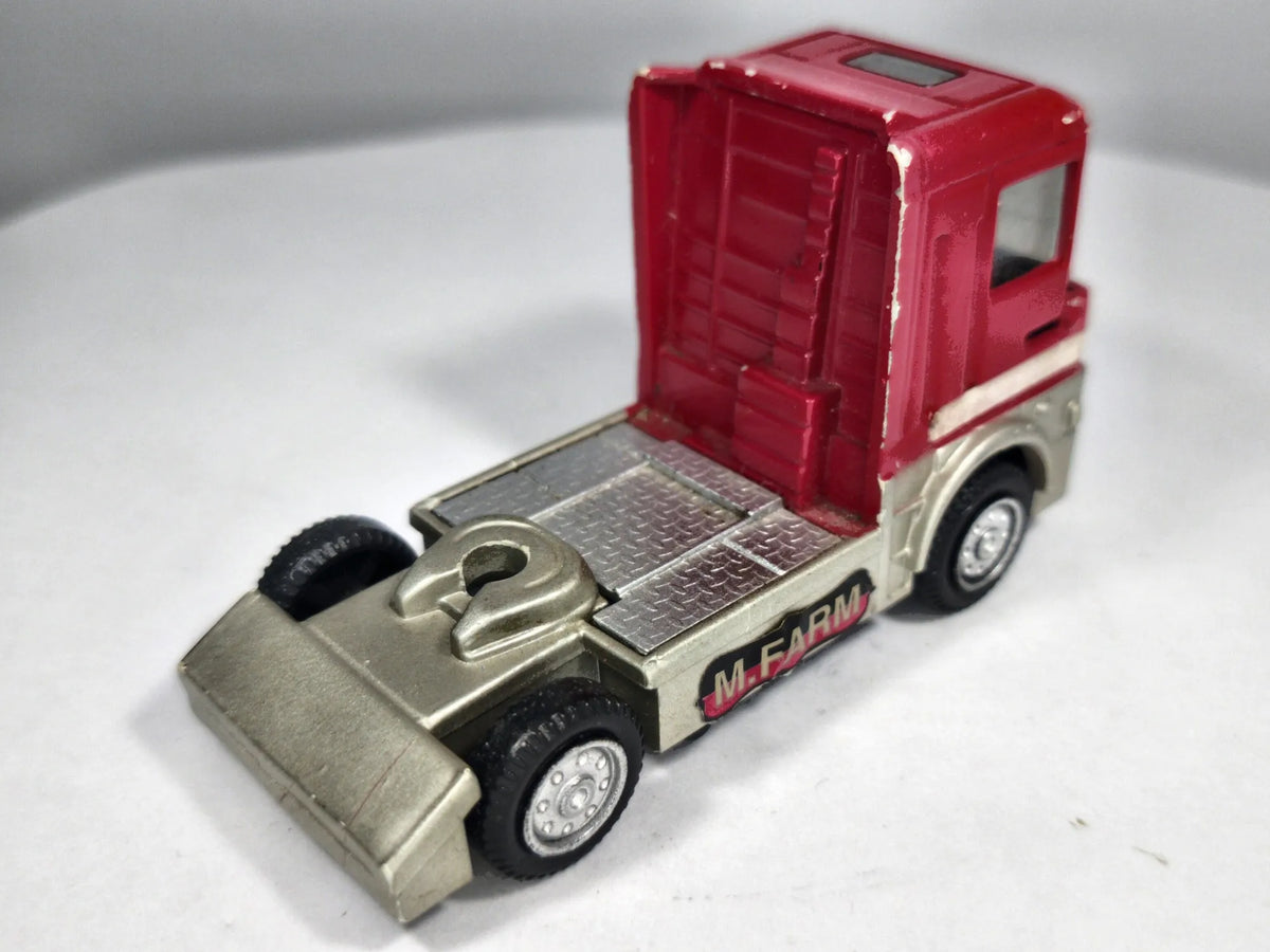 Ciągnik Siodłowy Renault Magnum New-Ray 1995 Czerwony 1:60 Made in France – zdjęcie 3
