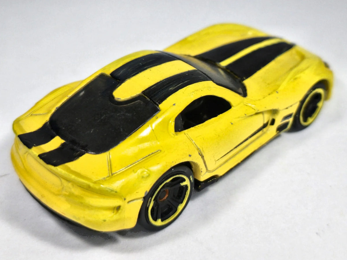 2013 VIPER CUSTOM MODEL Hot Wheels 2012 Żółty 1:64 – zdjęcie 3