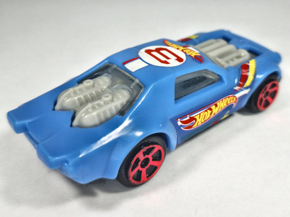 MUSCLE CAR, Hot Wheels x McDonald's 2013, Die cast, Niebieski 1:64 Resoraki – zdjęcie 3