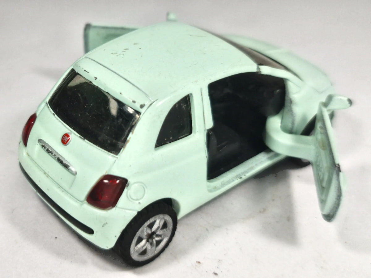 Fiat 500 SIKU 1:55 Made in Germany Luzak Miętowy – zdjęcie 3