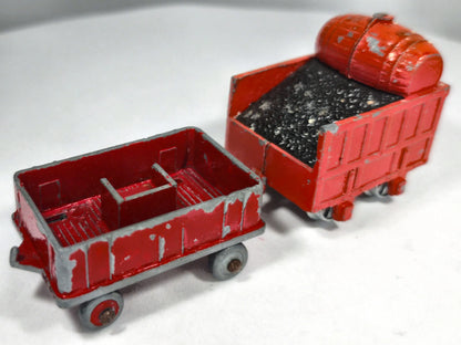 NODDY & HIS TRAIN WITH BIG EARS Budgie '60 Czerwony 1:64 Made in England – zdjęcie 3