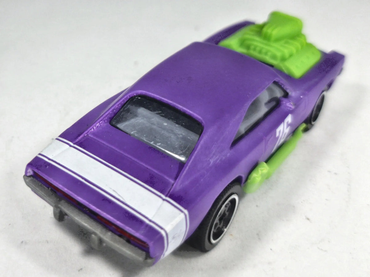 Dodge Charger R/T Majorette Tune Ups 1:64 Muscle car 76 Luzak Fioletowy – zdjęcie 3