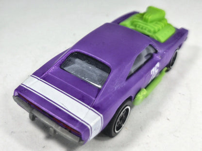 Dodge Charger R/T Majorette Tune Ups 1:64 Muscle car 76 Luzak Fioletowy – zdjęcie 3