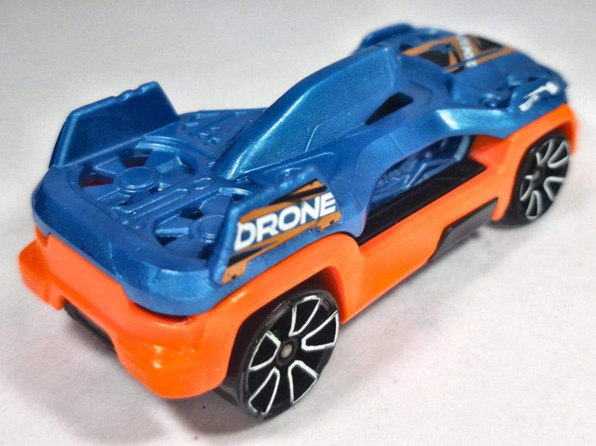 DRONE DUTY, Hot Wheels 2022, Die cast HCT43, Niebieski, 1:64, Resoraki – zdjęcie 3