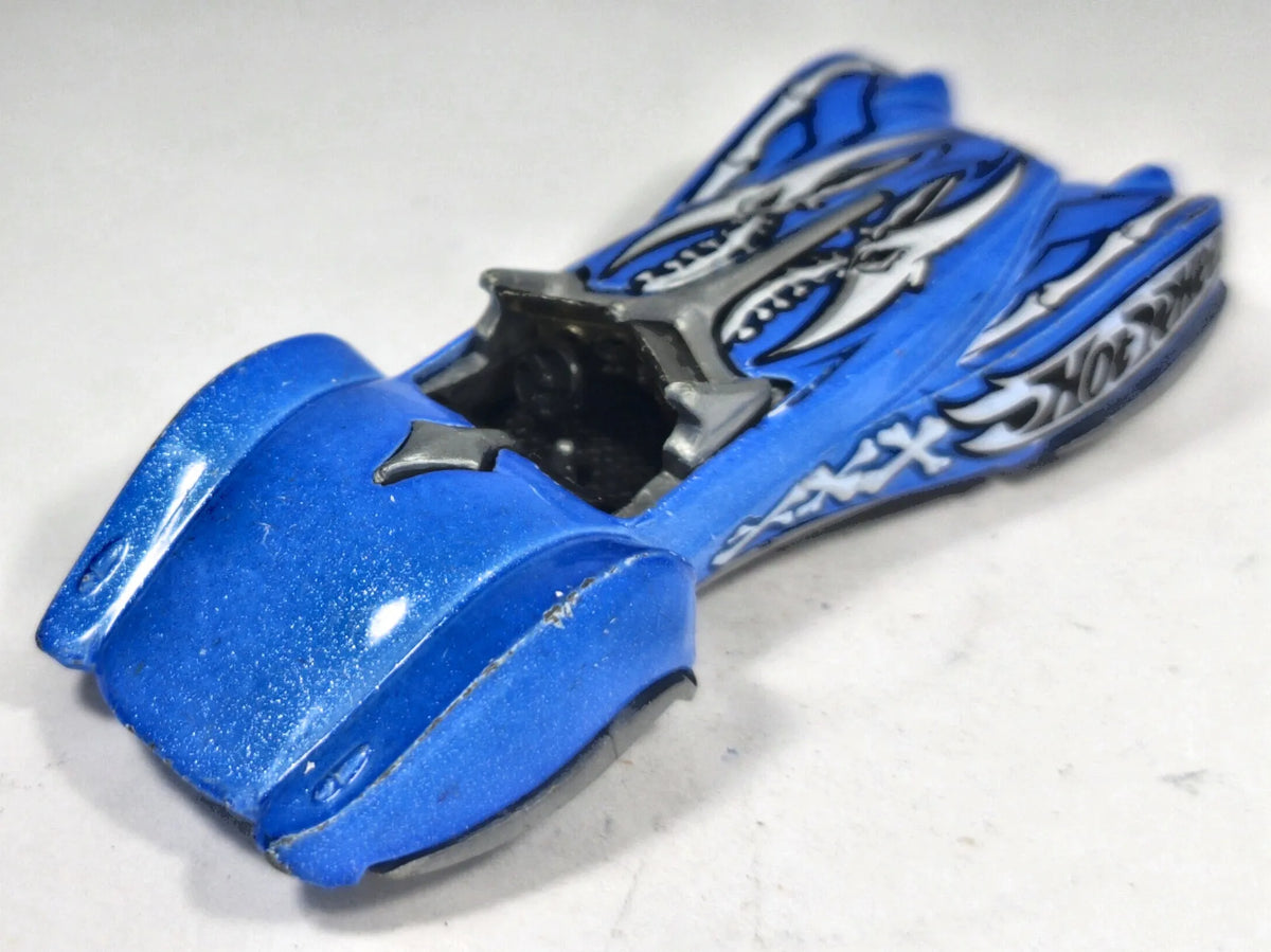 Phantastique Hot Wheels 1999 T-Wrecks 1:64 Luzak Niebieski – zdjęcie 3