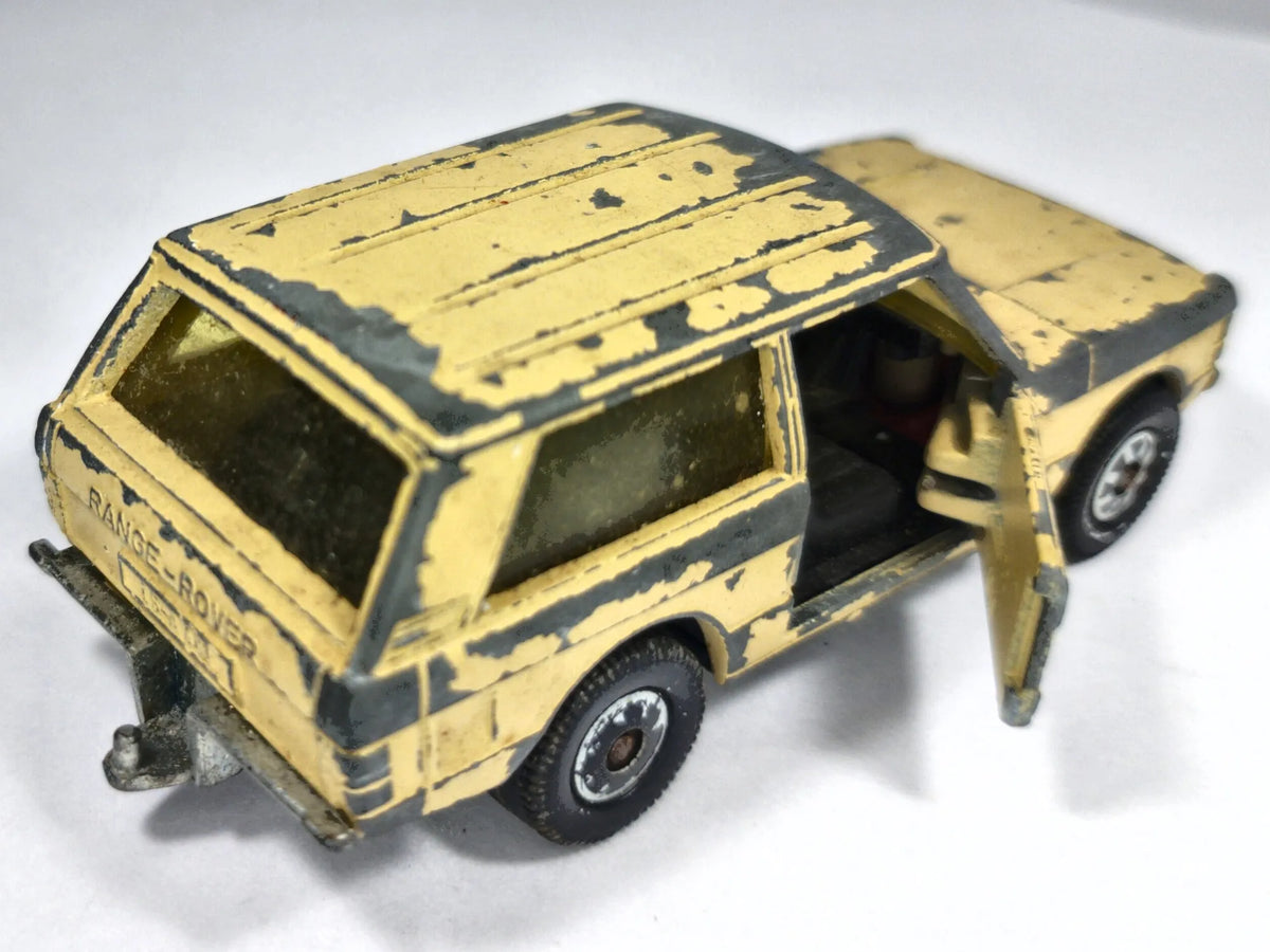 RANGE-ROVER SIKU '70 Żółty 1:50 Made in West Germany – zdjęcie 3