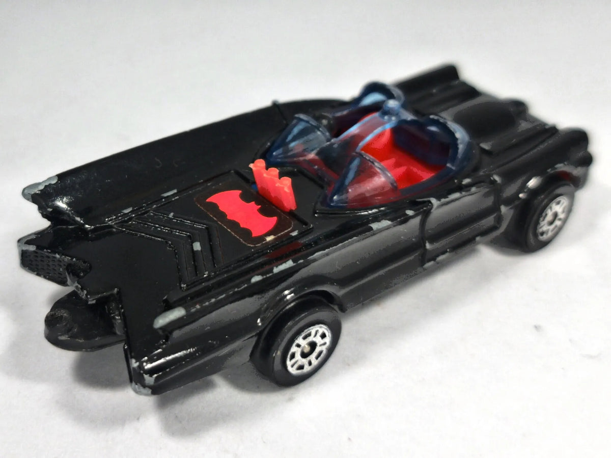BATMOBILE Corgi Juniors Komiksy Corgi 1976 Czarny 1:64 Made in Gt Britain – zdjęcie 3