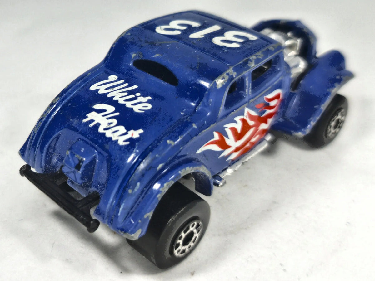 1933 Willys Street Rod Matchbox Superfast 1:64 Hot Rod 313 Luzak Niebieski – zdjęcie 3