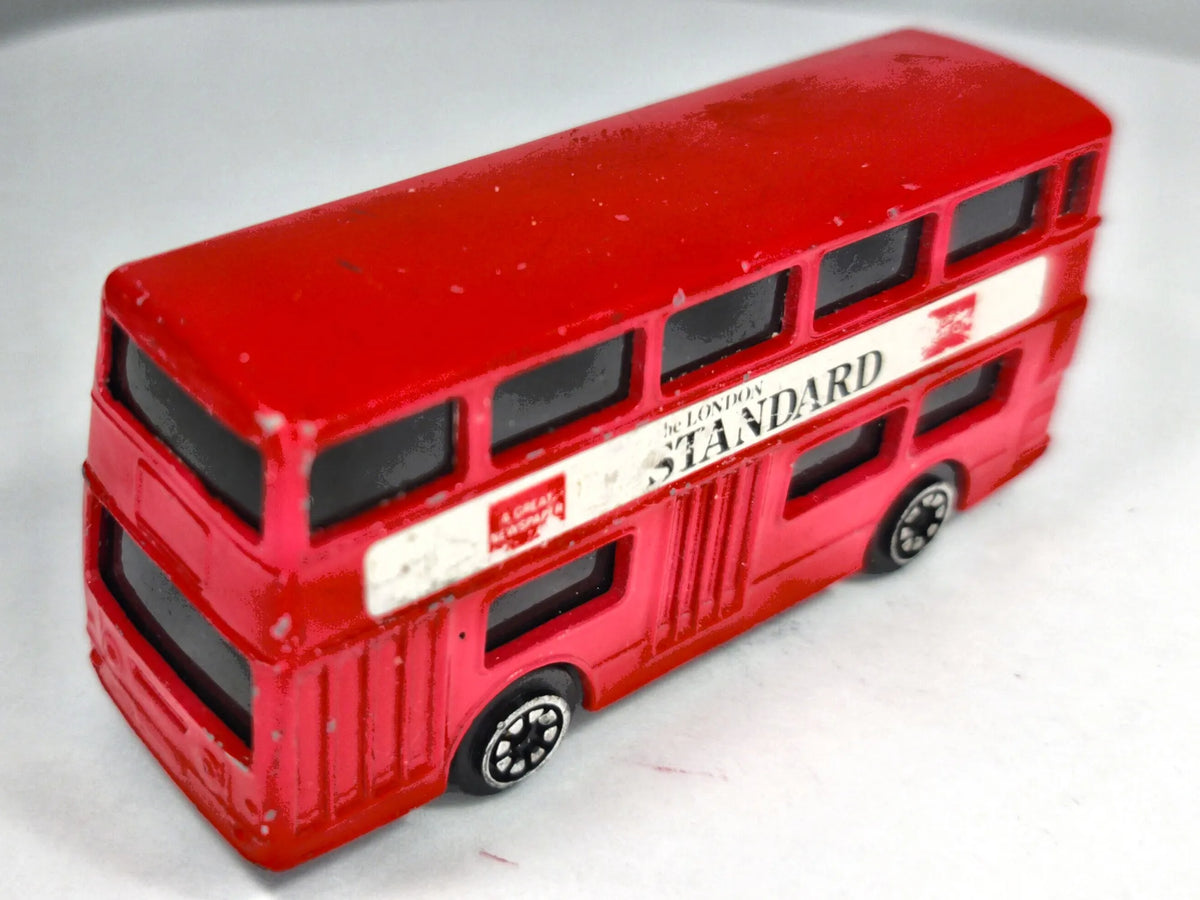 DAIMLER FLEETLINE London Bus Corgi '80 Czerwony 1:87 The London Standard – zdjęcie 3