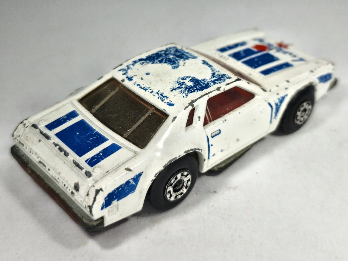 CHEVY PRO STOCKER Superfast Matchbox 1980 Biały 1:64 Made in England – zdjęcie 3