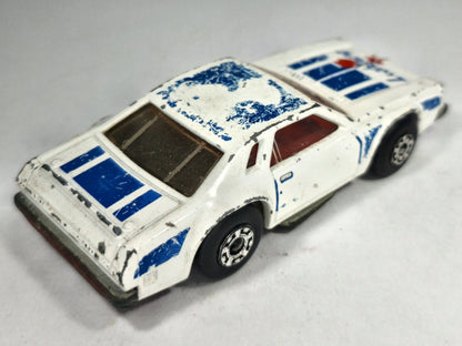 CHEVY PRO STOCKER Superfast Matchbox 1980 Biały 1:64 Made in England – zdjęcie 3