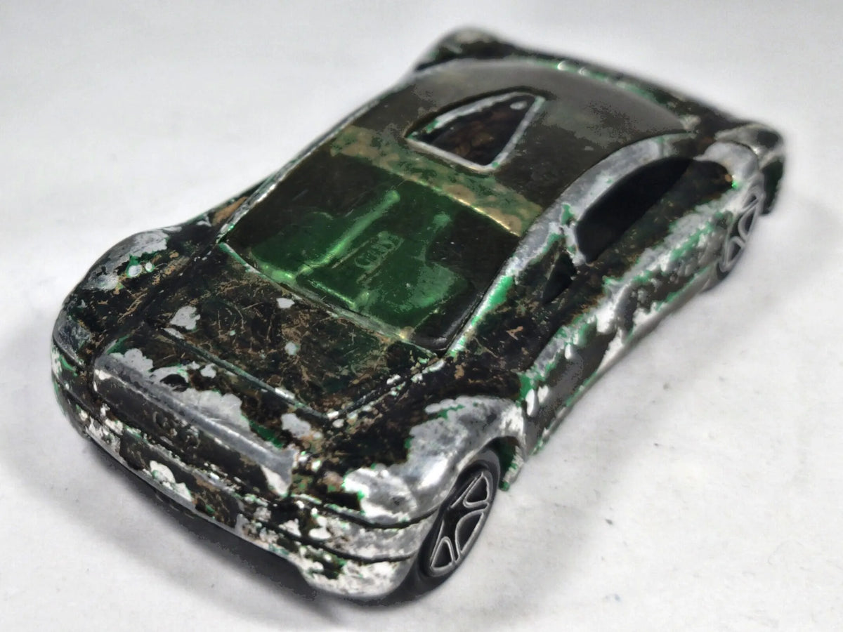 Audi Avus Quattro Majorette 1993 1:64 Luzak Czarny – zdjęcie 3
