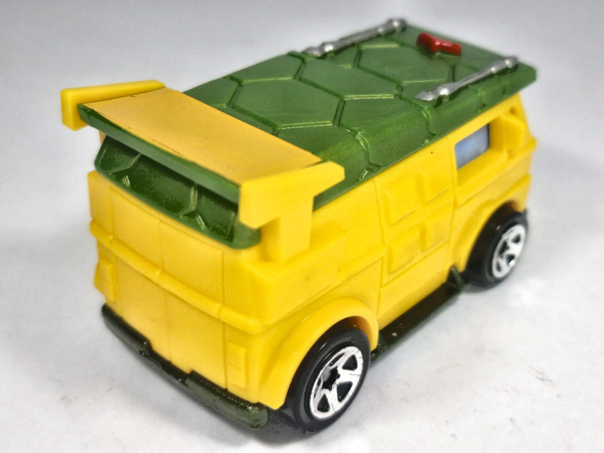 PARTY WAGON, NINJA TURTLES, Hot Wheels 2019, Die cast GHF37, Żółty, 1:64 – zdjęcie 3