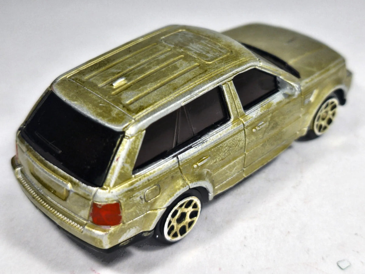 LAND ROVER RANGE ROVER SPORT, RMZ City, Die cast 3009S Złoty 1:64, Resoraki – zdjęcie 3