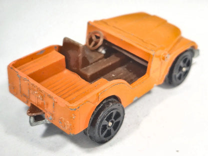 WILLYS JEEP, Corgi Whizzwheels, Made in Gt Britain, 3396/69, Pomarańcz 1:64 – zdjęcie 3