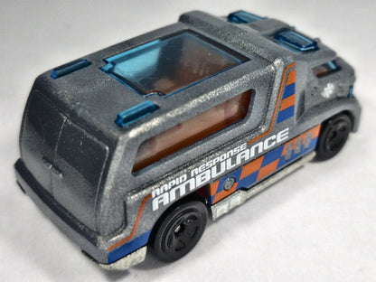 Rapid Response Ambulance Hot Wheels 2021 Grafitowy 1:64 – zdjęcie 3