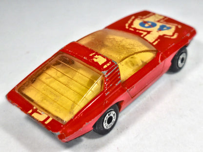 VAUXHALL GUILDSMAN, Matchbox 1971, Die cast NO.40, Czerwony, 1:64, Resoraki – zdjęcie 3