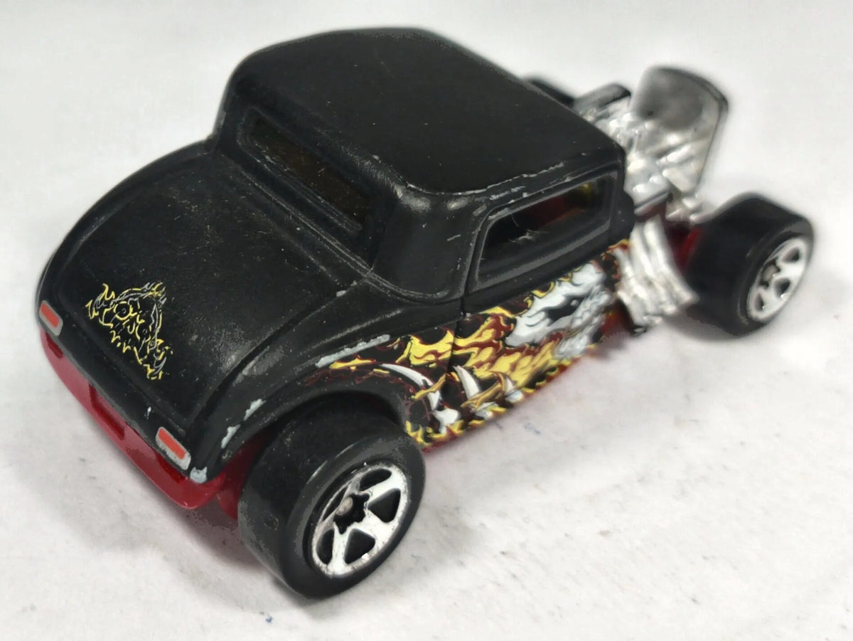 '32 Ford Hot Wheels 1997 1:64 Hot Rod Luzak Czarny – zdjęcie 3