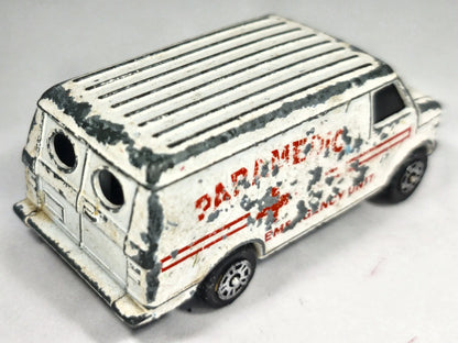 CHEVROLET G-SERIES VAN PARAMEDIC Corgi '80 Biały 1:64 – zdjęcie 3