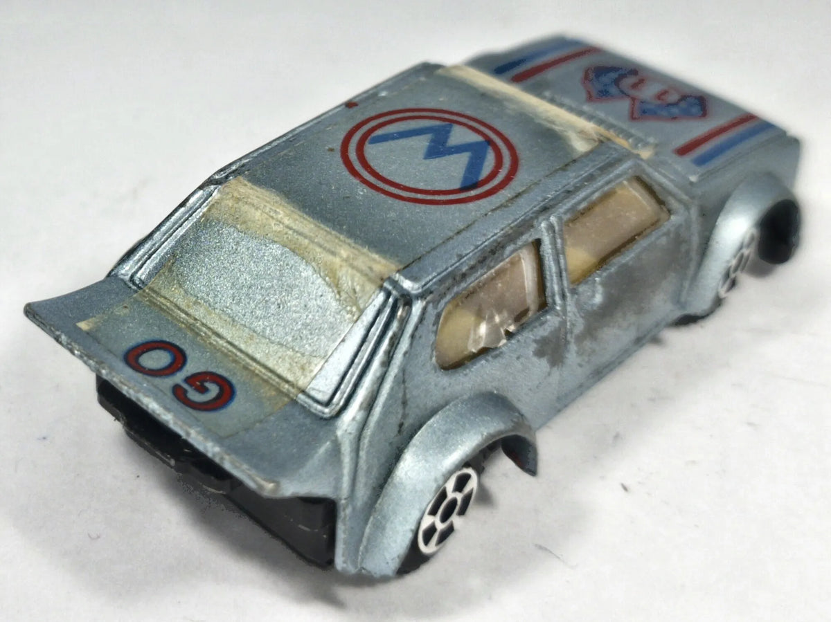Volkswagen Golf GTI (Mk1) Zylmex 1:64 Rajdowy 77 Luzak Srebrny – zdjęcie 3