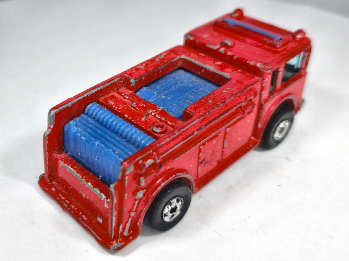Fire-Eater Straż pożarna Hot Wheels 1976 Czerwony 1:87 2xMetal – zdjęcie 3