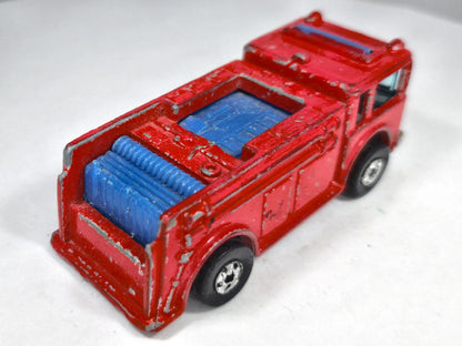 Fire-Eater Straż pożarna Hot Wheels 1976 Czerwony 1:87 2xMetal – zdjęcie 3