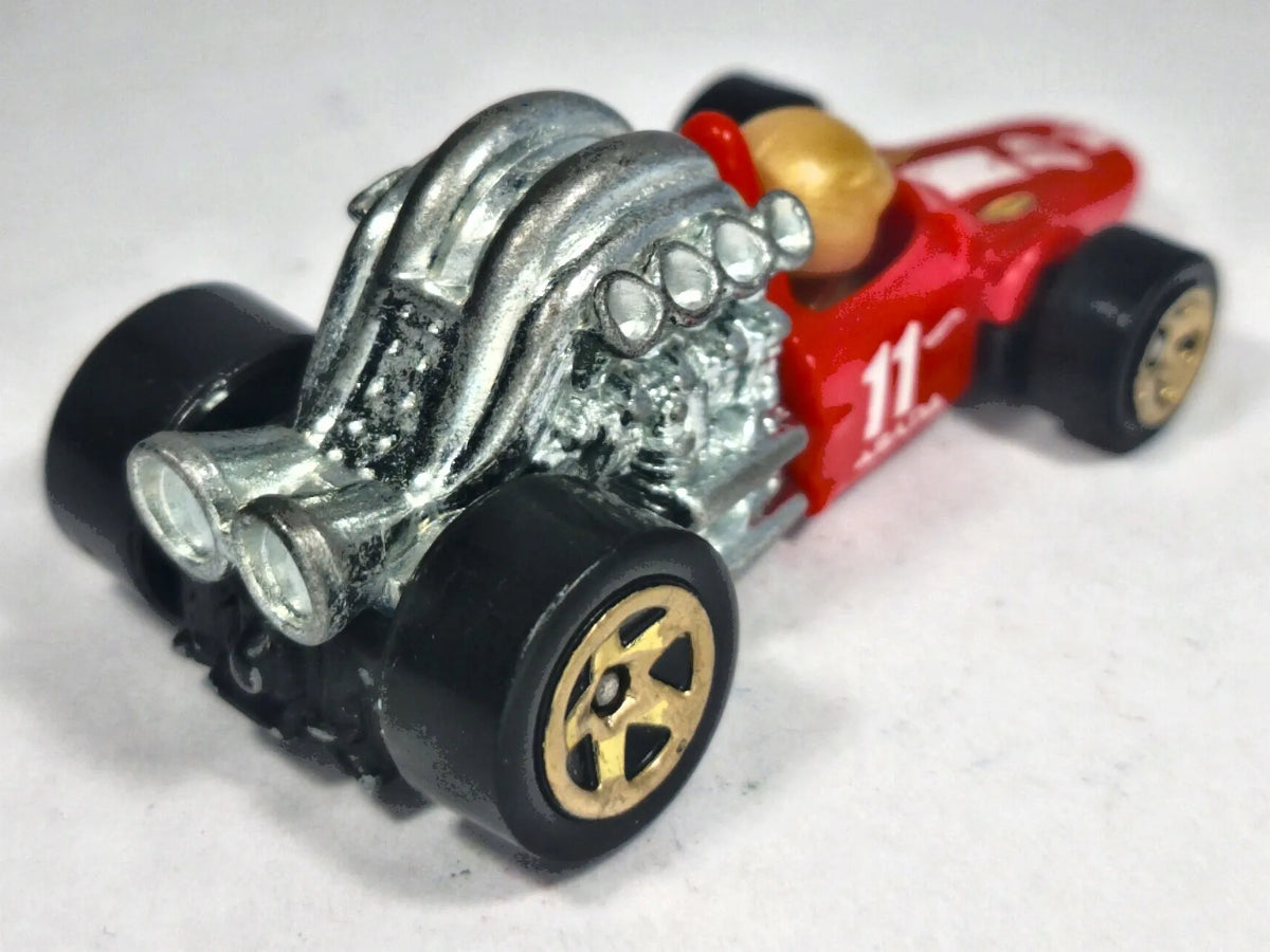 HEAD STARTER, Hot Wheels 2016, Die cast DTX05, Czerwony, 1:64, Resoraki – zdjęcie 3