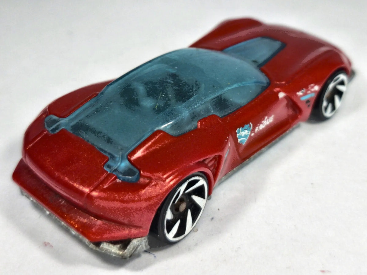 Gazella Gt Hot Wheels 2015 Czerwony 1:64 – zdjęcie 3